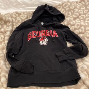 Black Georgia bulldogs champion hoodie size M